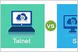 Telnet vs SSH diferença e comparação